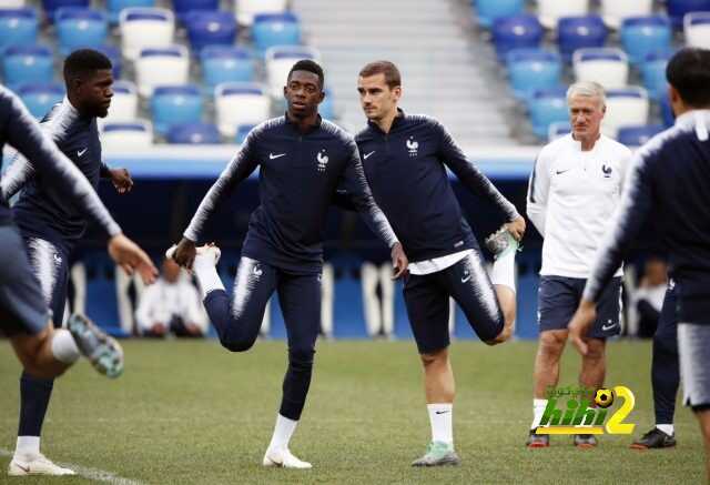 ديمبيلي من تدريبات المُنتخب الفرنسي