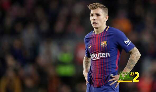 لوكاس ديني يودع جماهير برشلونة