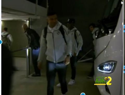 🔴بعثة ريال مدريد تصل الي ملعب اسبانيول