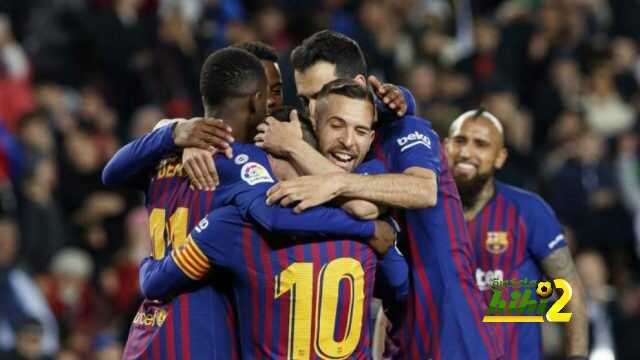 التشكيلة الأكثر ظهورًا في الليجا مع برشلونة