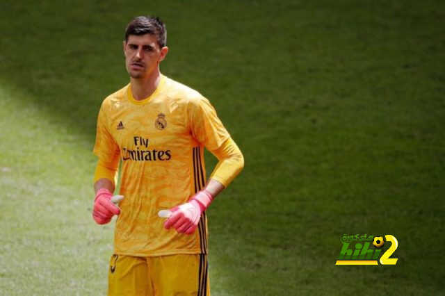 كورتوا يقترب من إنجاز تاريخي مع ريال مدريد؟