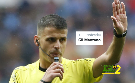 مانزانو يدخل قائمة الأكثر تصدرًا في تويتر إسبانيا بعد إعلانه حكمًا لمباراة الريال وفالنسيا