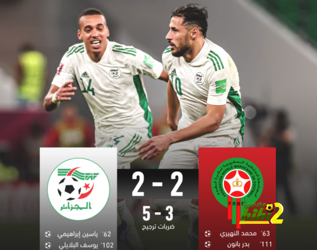 ديربي المغرب العربي يخضع للجزائر بواقع ركلات الترجيح!