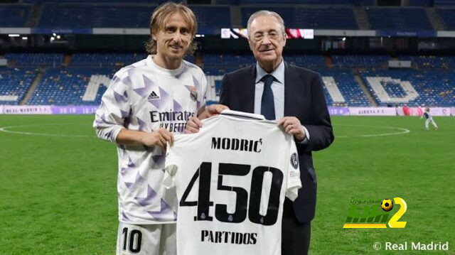 تفاصيل مسيرة مودريتش مع ريال مدريد بعد وصوله 450 مباراة