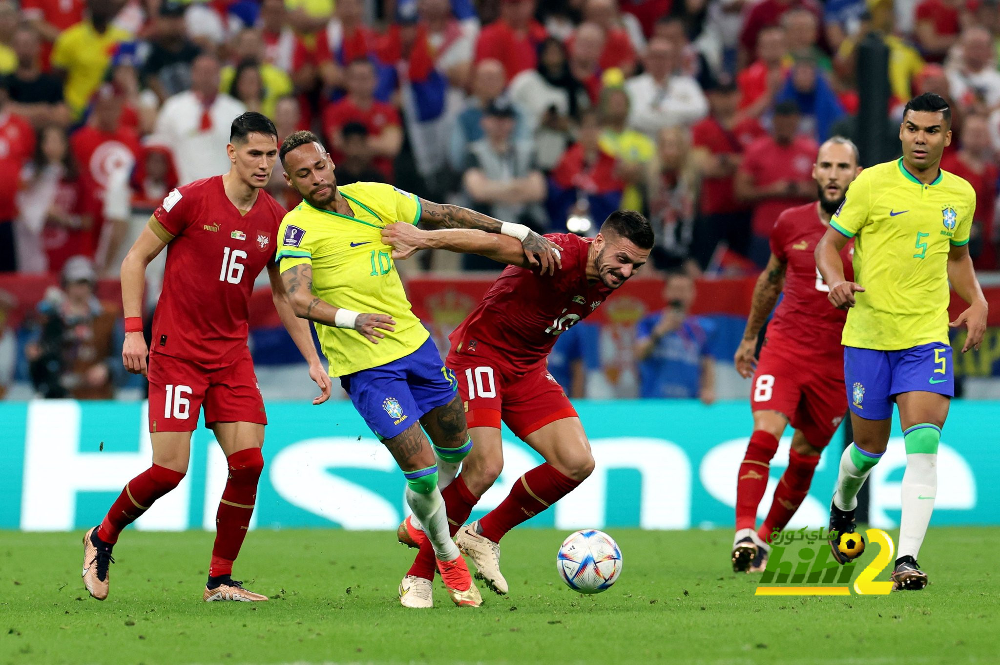 كأس العالم.. البرازيل تحرز الهدف الأول في شباك صربيا
