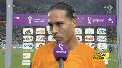 أول تعليق من فان دايك بعد التعادل مع إكوادرو
