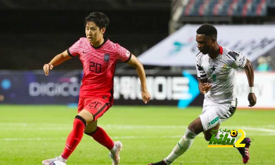 إحصائية مقلقة لكوريا الجنوبية أمام منتخب غانا