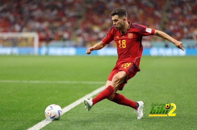 أرقام ألبا تتحدث مع المنتخب الإسباني