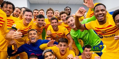 احتفال برشلونة بالليغا في الميدان … لا علاقة له بالروح الرياضية!