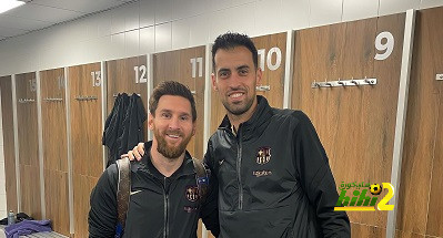 رقم رائع يجمع بين ميسي وبوسكيتس قبل اللعب في الدوري الأمريكي