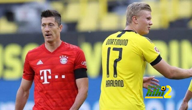 ارث تهديفي كبير تركه ليفاندوفسكي و هالاند مع بوروسيا دورتموند