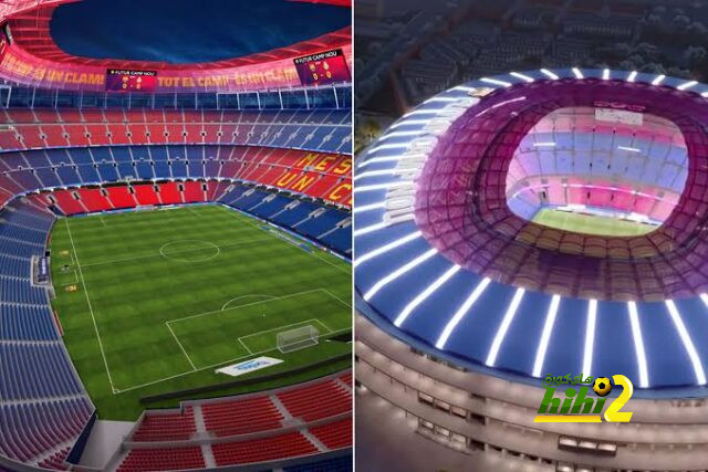 صورة .. معدات الكامب نو الجديد تصل ميناء برشلونة