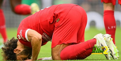 محمد صلاح يتخطى أهداف جيرارد