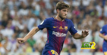 رقم مميز لسيرجي روبيرتو مع برشلونة