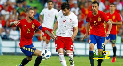 المواجهات السابقة بين المنتخب الإسباني والمنتخب الجورجي