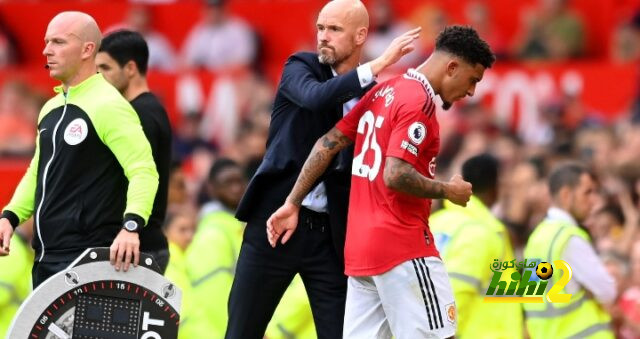 جلسة خاصة بين سانشو و مدرب مانشستر يونايتد
