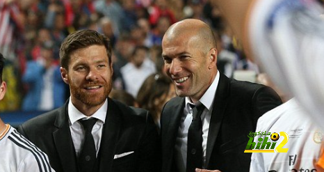 الحلم المستحيل … زيدان وتشابي الونسو بعيدان عن ريال مدريد