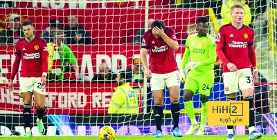 عقم هجومي رهيب يعاني منه مانشستر يونايتد في الدوري الانجليزي