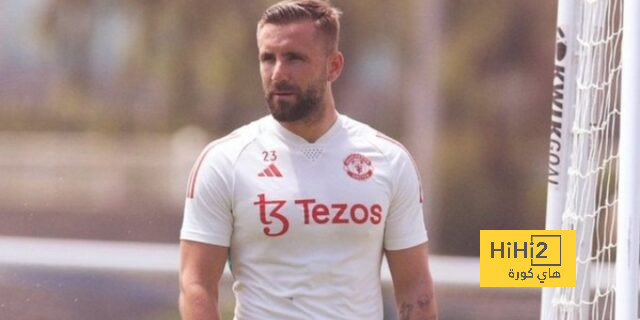 لوك شاو يعود لتدريبات مانشستر يونايتد بعد غياب طويل