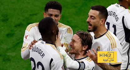 الأفضل في ريال مدريد خلال الموسم الحالي