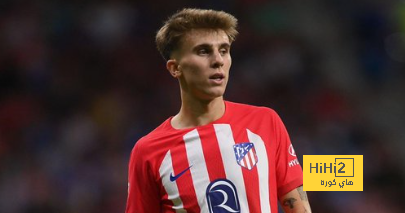 استمرار غياب باريوس عن تدريبات أتليتكو مدريد
