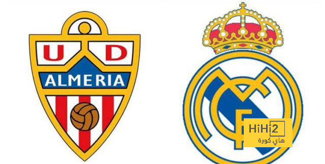 قائمة ألميريا الرسمية لمواجهة ريال مدريد