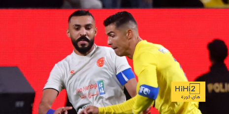 إحصائيات الشوط الأول بين النصر والفيحاء
