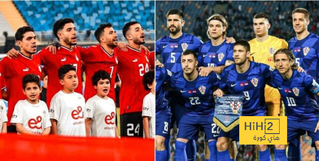التعادل الإيجابي يحسم الشوط الأول بين مصر وكرواتيا