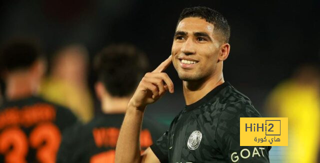 أرقام حكيمي مع باريس سان جيرمان في دوري الأبطال هذا الموسم