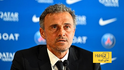 أرقام لويس إنريكي أمام نيس الفرنسي