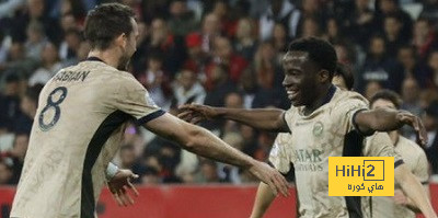 باريس يتفوق على نيس 2 – 1 بالشوط الأول