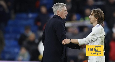 أنشيلوتي يتحدث عن علاقته مع مودريتش