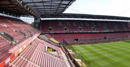 ملعب راين أنرجي يتجهز لموقعة سويسرا و المجر في كأس أمم أوروبا