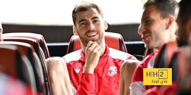 منتخب جورجيا في طريقه لملعب بروسيا قبل مواجهة تركيا