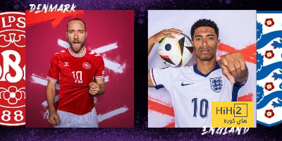 إحصائية إيجابية لمنتخب إنجلترا أمام منتخب الدنمارك