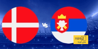 انطلاق مباراة الدنمارك ضد صربيا