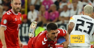 تقييم لاعبو الدنمارك في الشوط الأول ضد ألمانيا