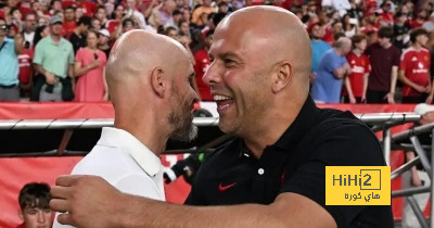 أرقام أرني سلوت أمام تين هاج
