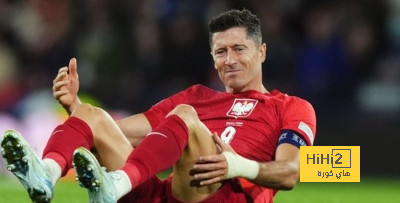 ليفاندوفسكي تعرض للاصابة مع منتخب بولندا ضد اسكتلندا