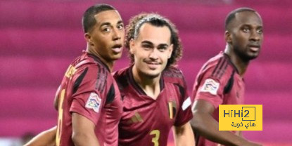 الرسم التكتيكي لتشكيلة منتخب بلجيكا أمام فرنسا