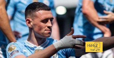 فودين يعادل الرقم القياسي لنجمي مانشستر سيتي
