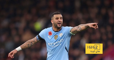 ووكر تدرب 6 دقائق فقط قبل مواجهة بورنموث !