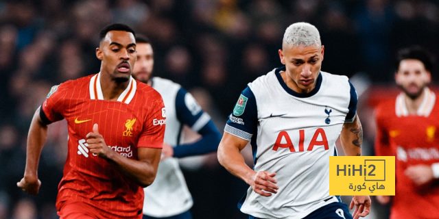 ليفربول يتقدم على توتنهام في الشوط الأول