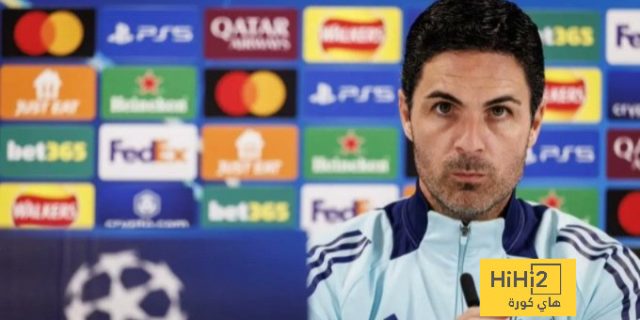 أرتيتا يتحدث عن مواجهة ريال مدريد في دوري الأبطال