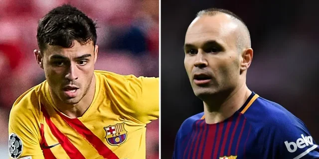 بيدري يعلق على مقارنته بأندريس إنييستا