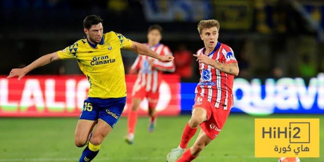 التعادل السلبي يحسم الشوط الأول من مباراة أتلتيكو مدريد و لاس بالماس