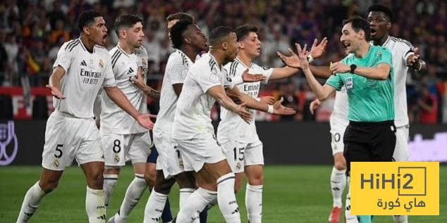 العقوبات المحتملة على ثلاثي ريال مدريد بعد الطرد أمام برشلونة
