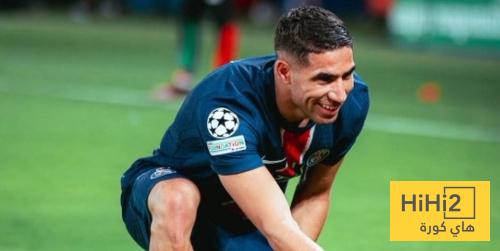 منشور حكيمي بعد التأهل لنهائي دوري الابطال