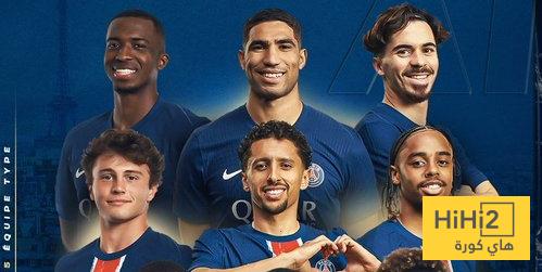 اكتساح باريسي.. التشكيلة المثالية للدوري الفرنسي هذا الموسم