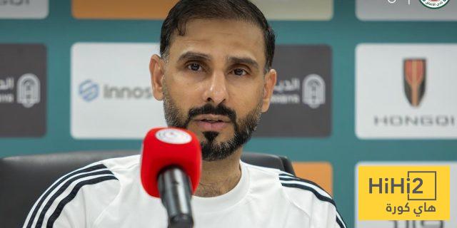 تعليق مدرب الاتفاق قبل مواجهة ضمك